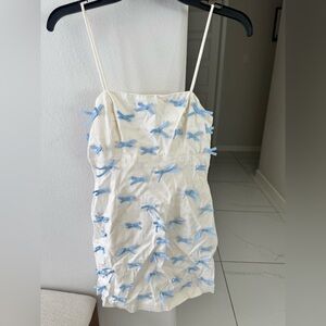 Anthropologie Cream Dress